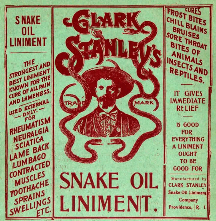 Snake Oil Ad