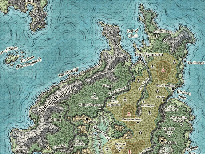 Chult Map North