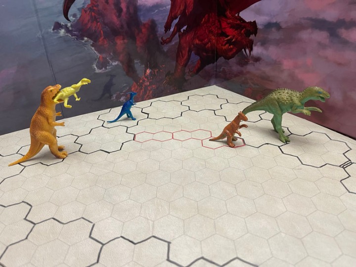 Dinosaur Races - Annotated Tomb of Annihilation