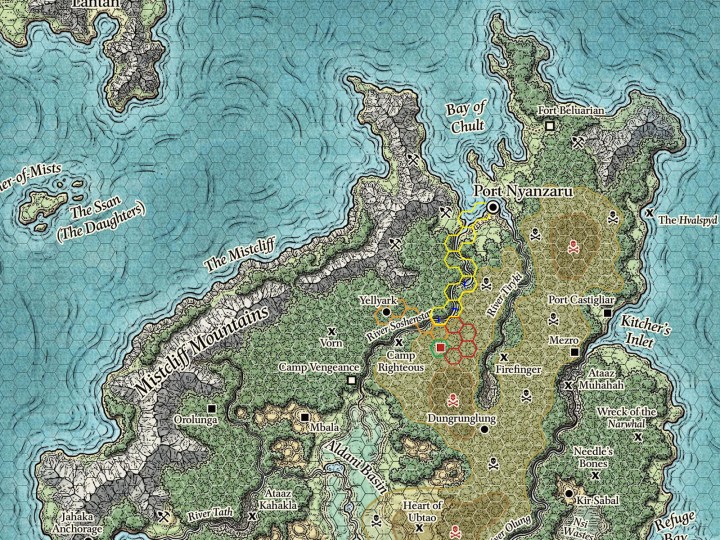 Chult Map First Expedition pt2